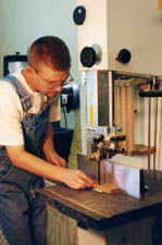 Christoph Engle at bandsaw